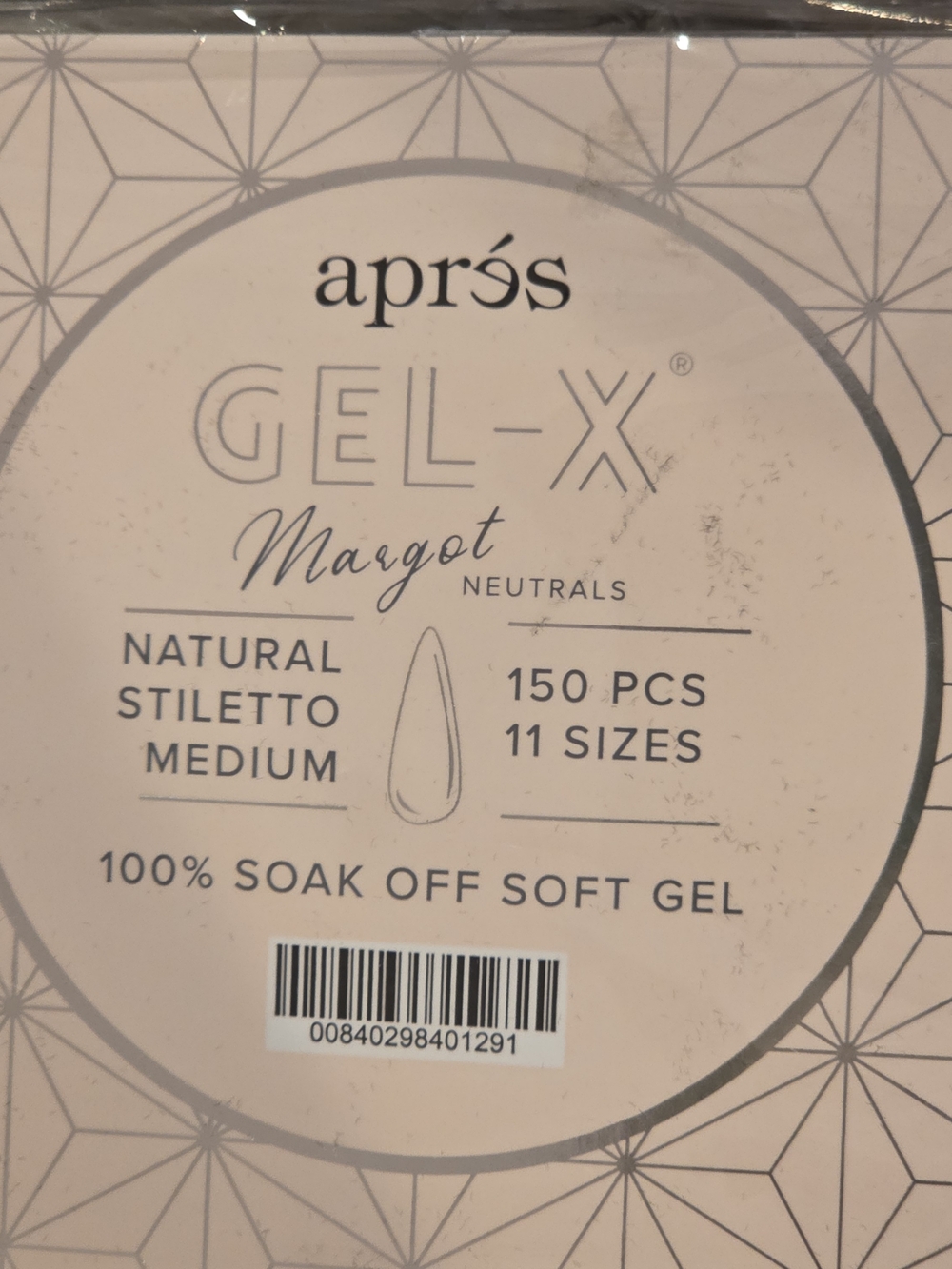 GEL-X Round Medium Short, Almond Soft Gel Nail Tips - White, Pink, Beige - Picture 8 of 10